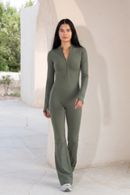 FORM HIGH NECK LONG SLEEVE JUMPSUIT