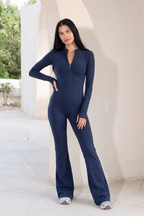 FORM HIGH NECK LONG SLEEVE JUMPSUIT