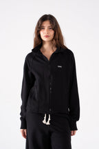 LIGHT WEIGHT HIGH NECK OVERSIZED JACKET