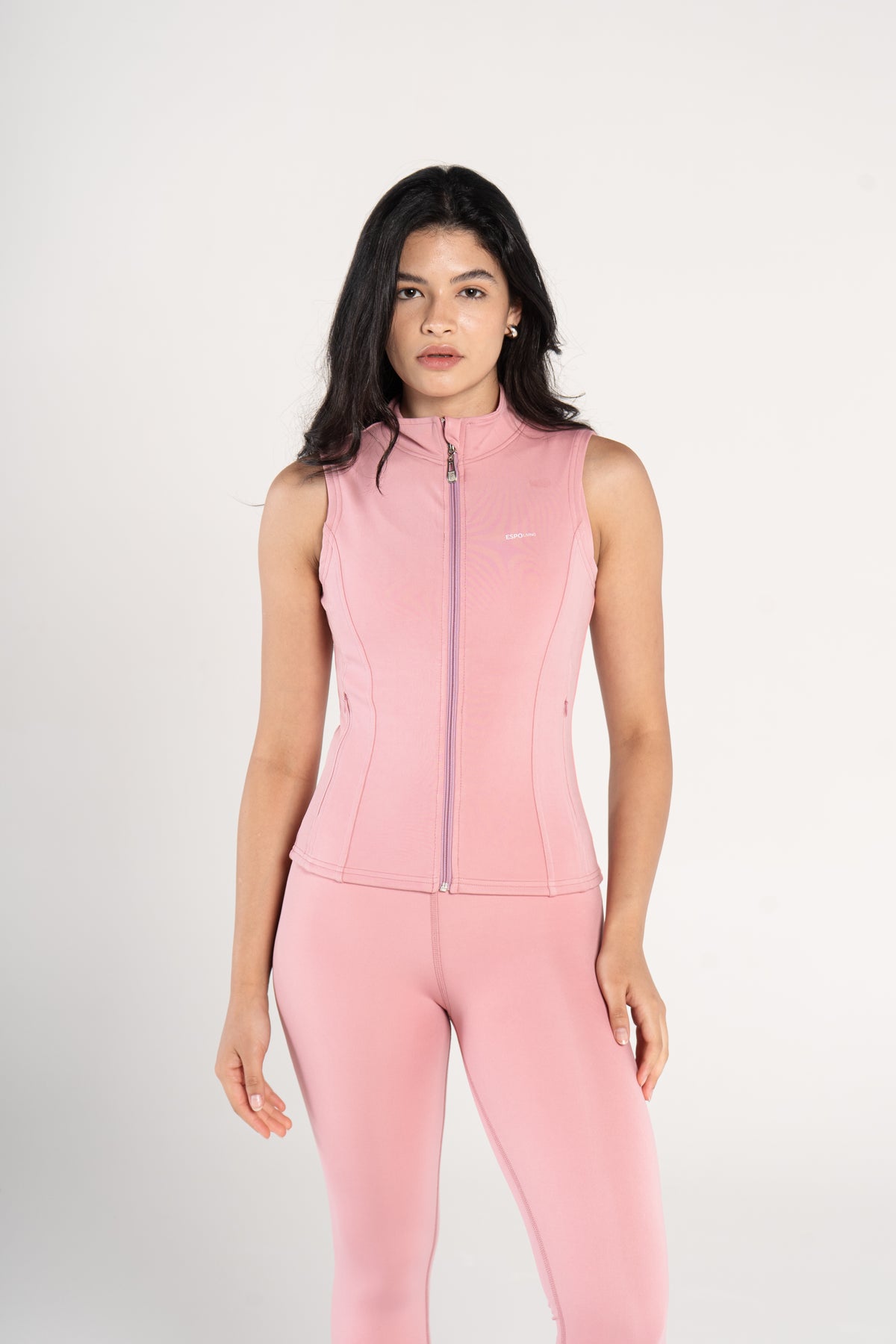 SLEEVELESS SCULPTED JACKET