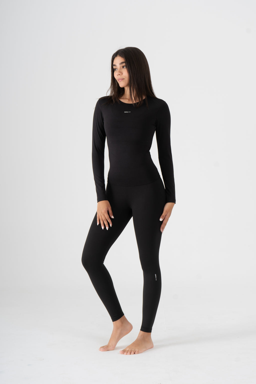 ROUND NECK LONG SLEEVE TOP