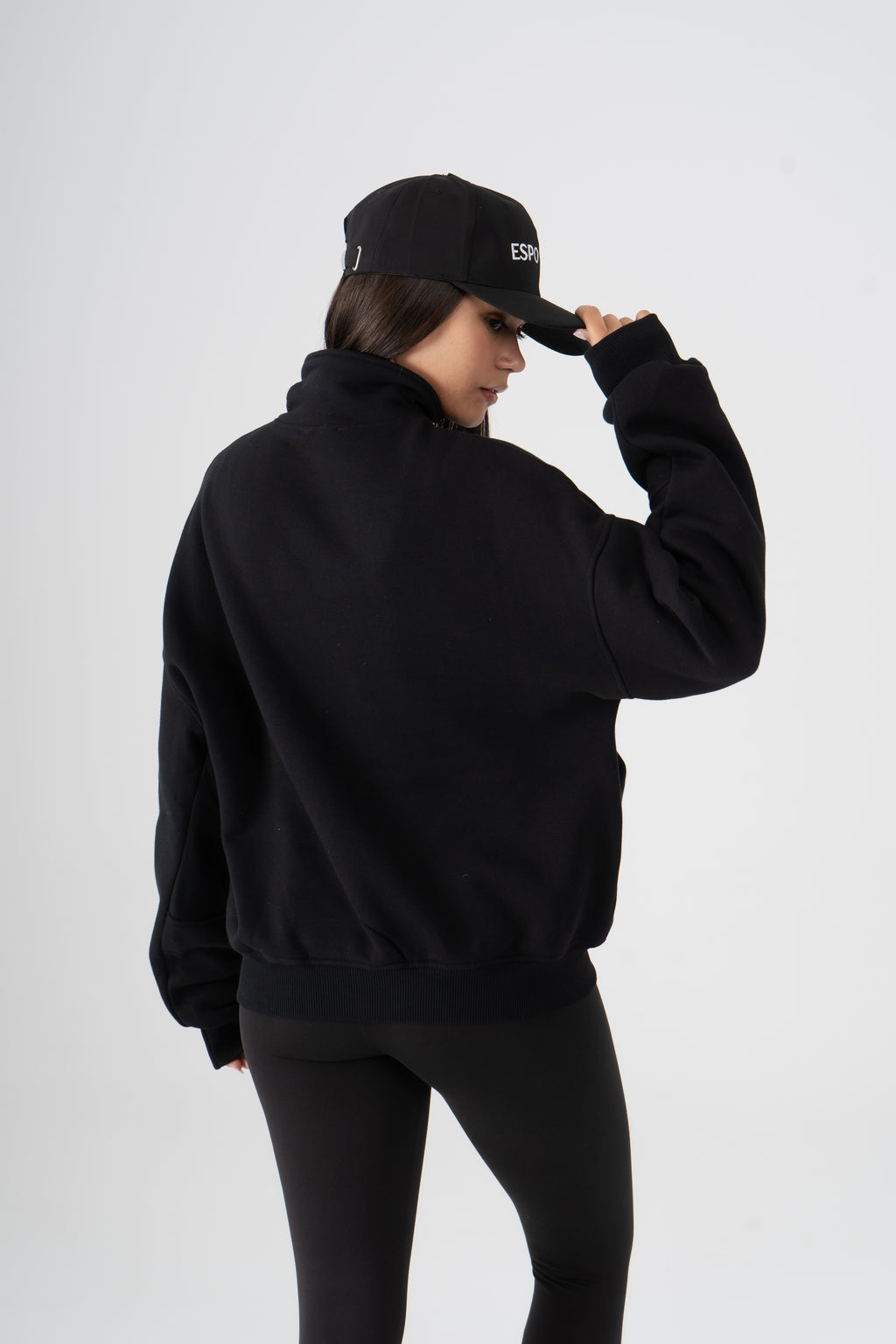 HIGH NECK OVERSIZED JACKET