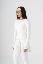 ROUND NECK LONG SLEEVE TOP