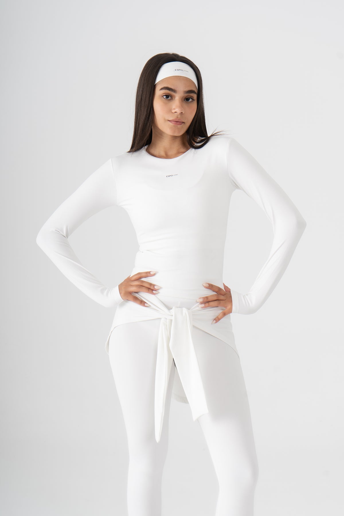 ROUND NECK LONG SLEEVE TOP