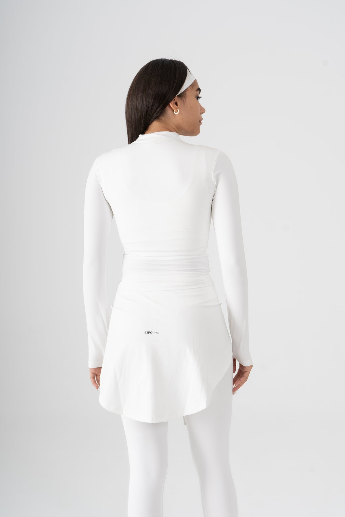 QUARTER ZIP LONG SLEEVE TOP