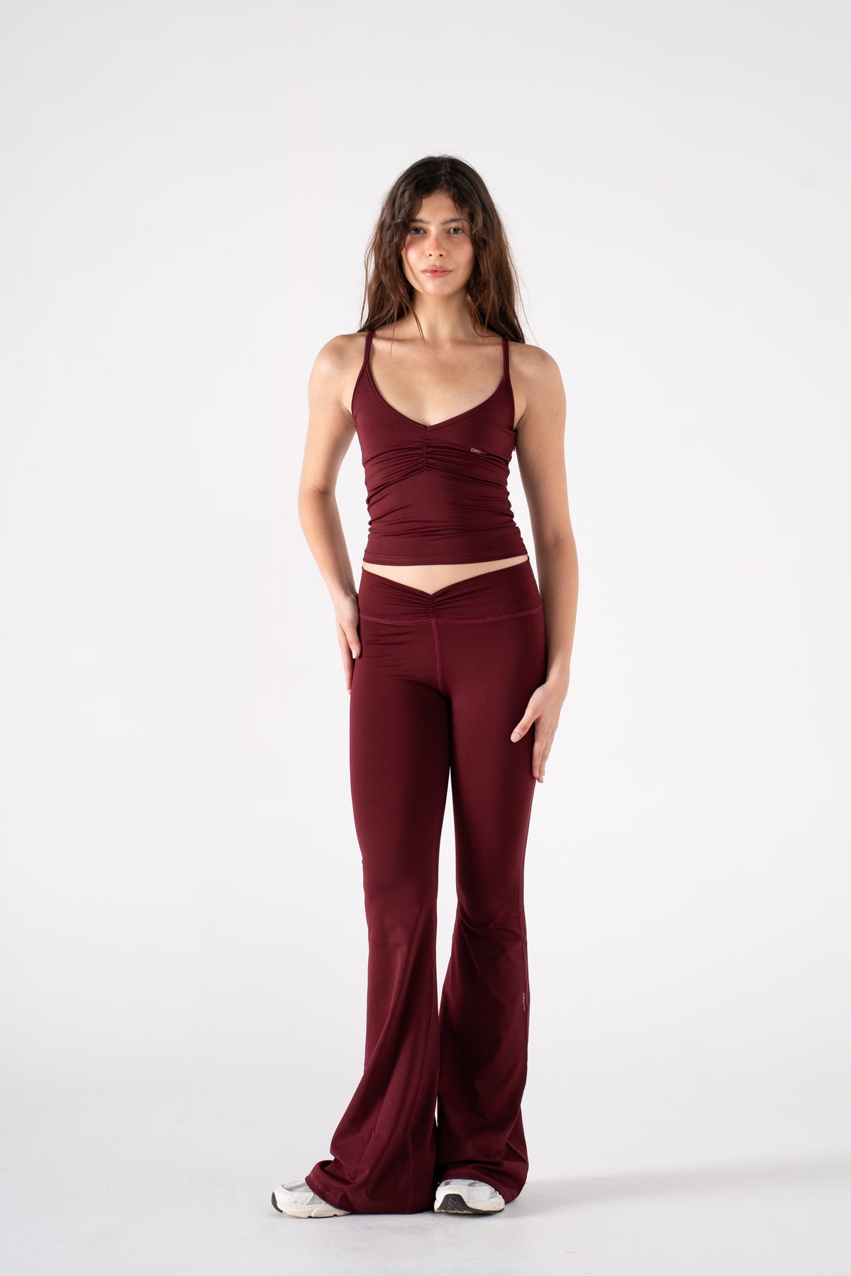 RUCHED YOGA PANTS