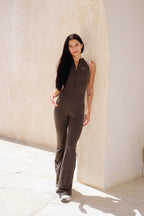 FORM HIGH NECK SLEEVELESS JUMPSUIT
