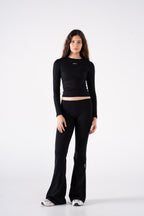 COTTON ROUND NECK LONG SLEEVE