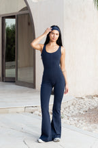 FORM WIDE STRAP JUMPSUIT