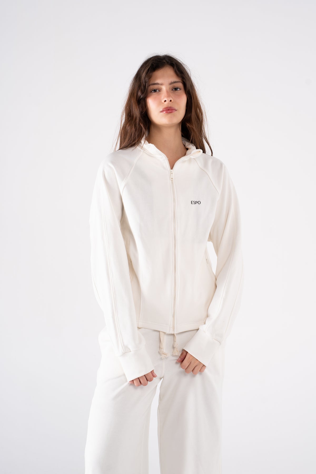 LIGHT WEIGHT HIGH NECK OVERSIZED JACKET
