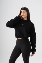 CROPPED CREW NECK